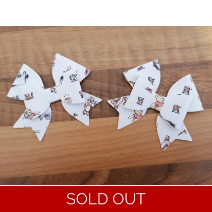 Winnie The Pooh Hair Bow Set